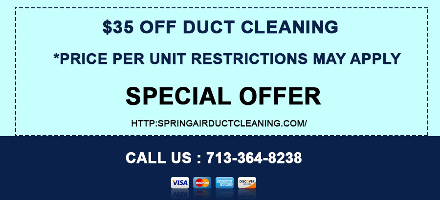 Spring Air Duct Cleaning Coupon